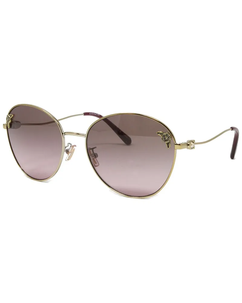 Coach Women's HC7097B 59mm Sunglasses Gold