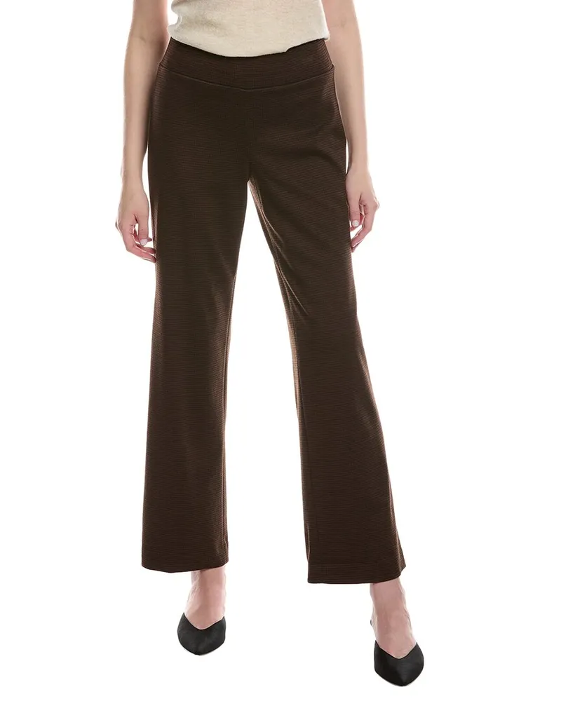 Anne Klein Wide Leg Pant Brown