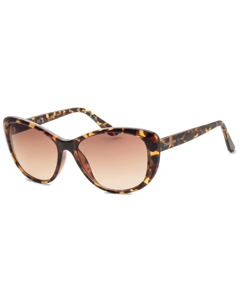 Calvin Klein Women's CK19560S 57mm Sunglasses Brown