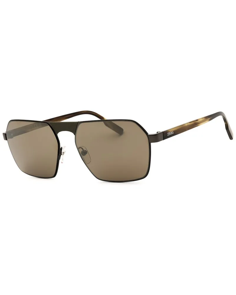Ermenegildo Zegna Men's EZ0210 59mm Sunglasses Nocolor