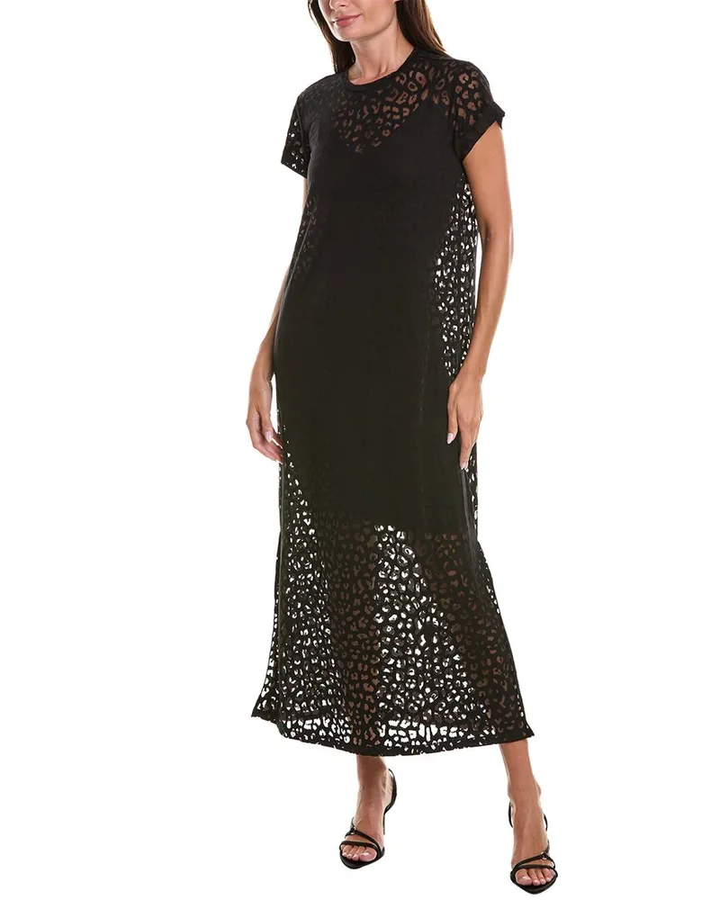 AllSaints Anna Devo Zori Maxi Dress Black