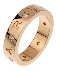 Bulgari Bulgari 18K Rose Gold 0.20 ct. tw. Diamond Roman Sorbet Ring (Authentic Pre-Owned Nocolor