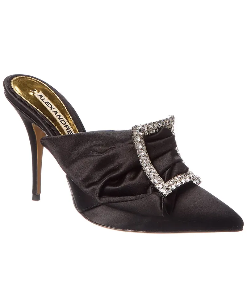 Alexandre Vauthier Lola Satin Pump Black