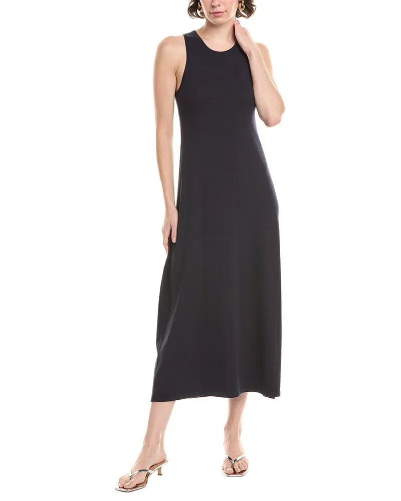 Max Mara Unisono Knitted Dress Blue