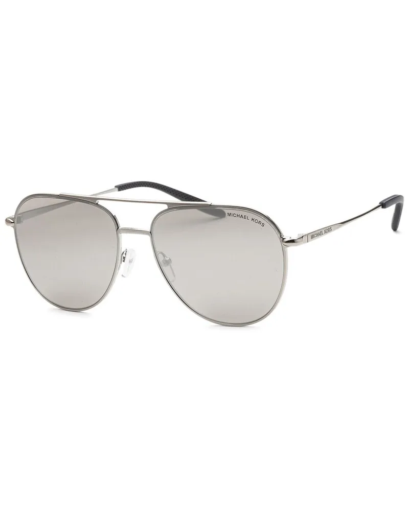 Michael Kors Men's MK1093 60mm Sunglasses Silver