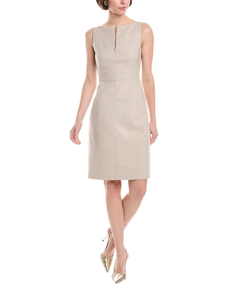 Akris Sheath Dress Beige