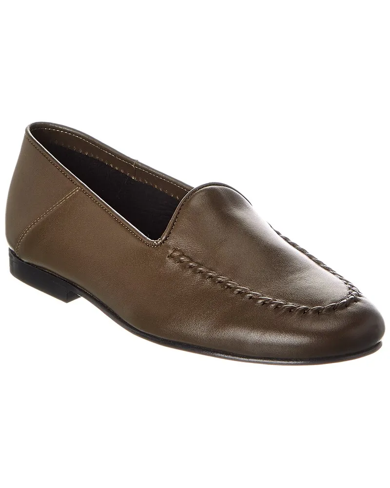 Officine Generale Officine Generale Nina Leather Loafer Brown
