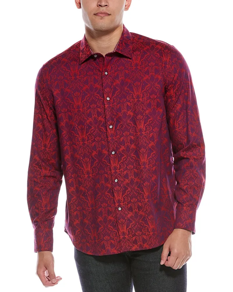 Robert Graham Highland Classic Fit Shirt Red