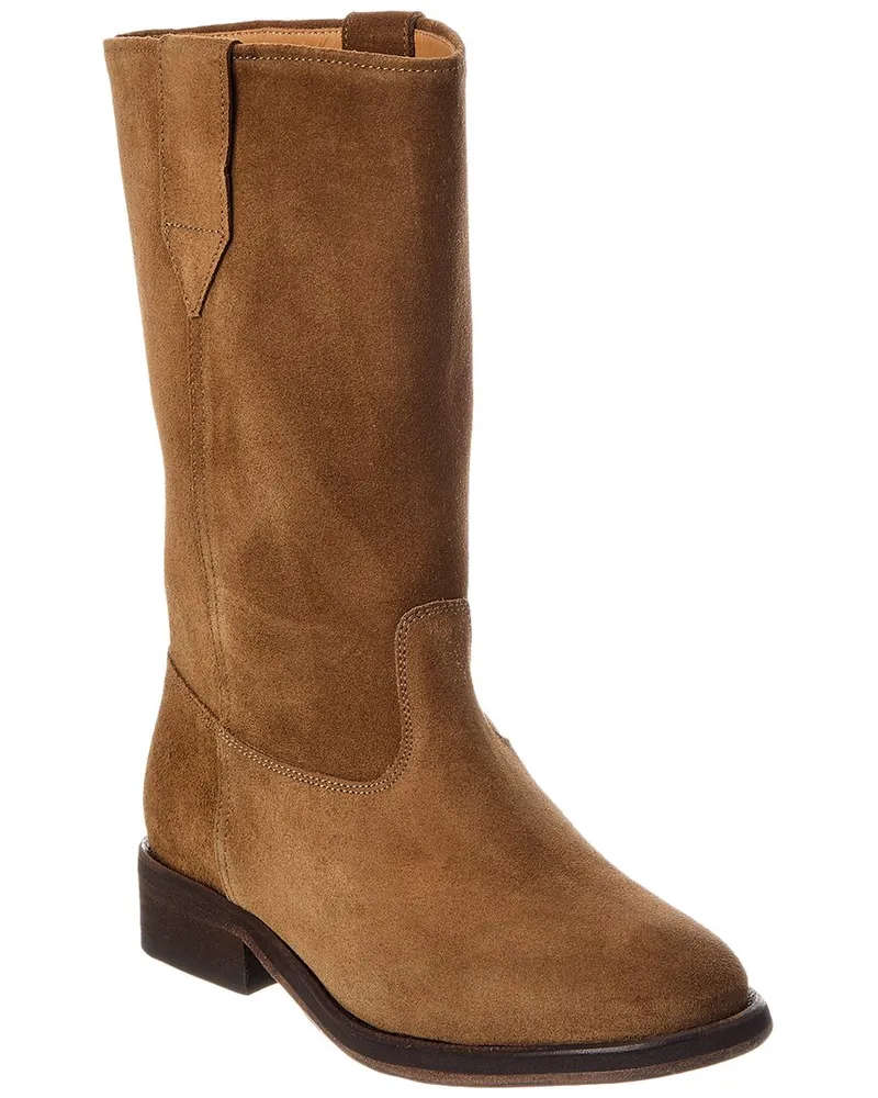 Officine Generale Officine Generale Wgary Suede Boot Green