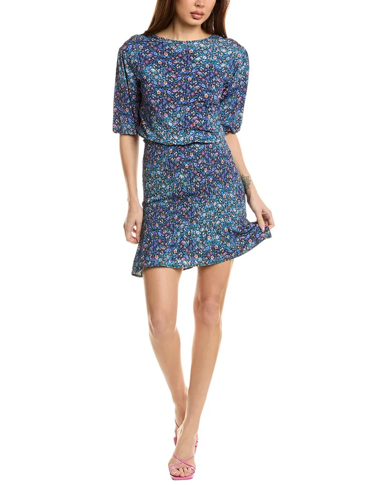 Sandro Midi Dress Blue