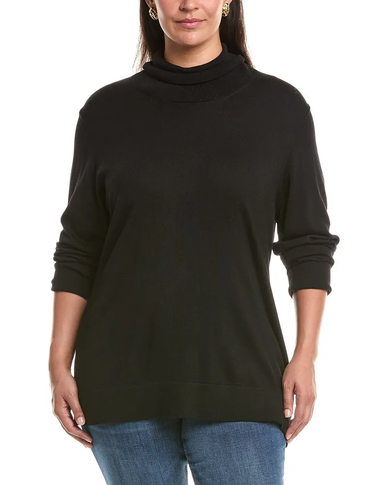 Marina Rinaldi Plus Tenda Wool Sweater Nocolor