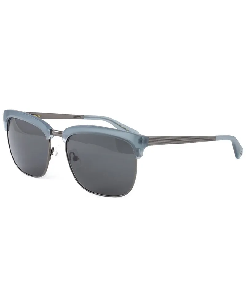 Zac Posen Men's Gable 56mm Sunglasses Blue