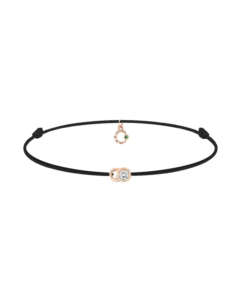 COURBET 18K 0.05 ct. tw. Lab Grown Diamond Let's Commit Bracelet Nocolor