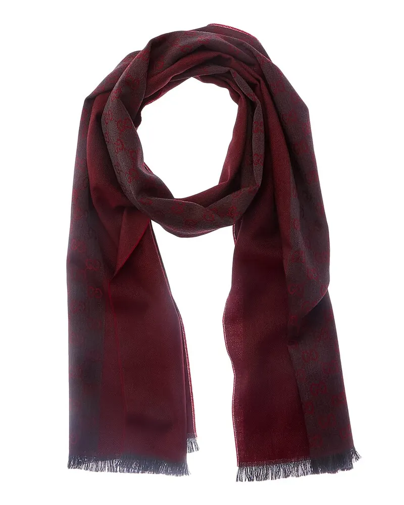 Gucci Wool Scarf Red