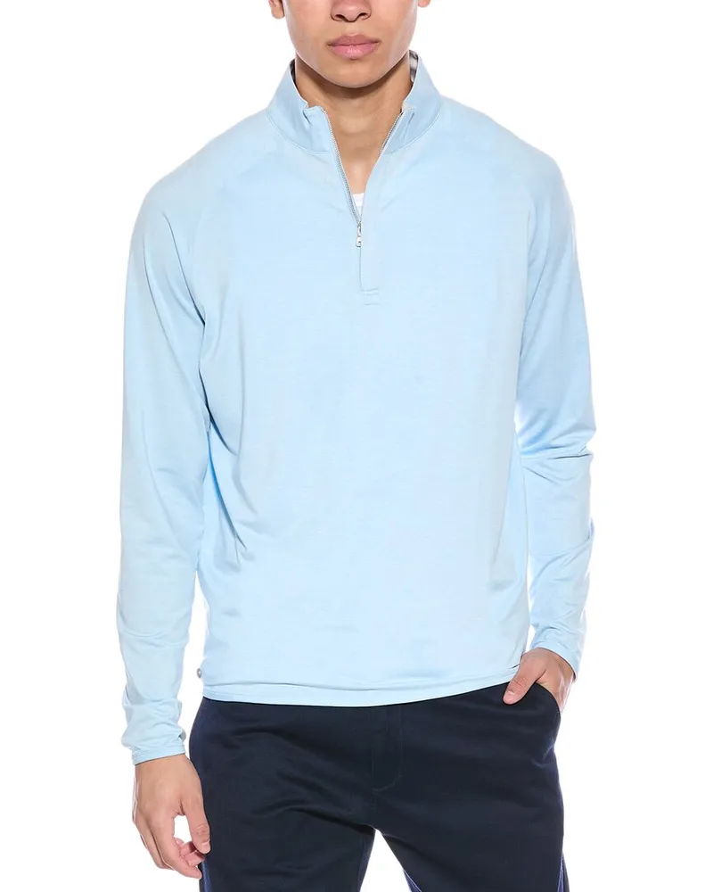 Peter Millar Quarter Zip Knitwear Blue