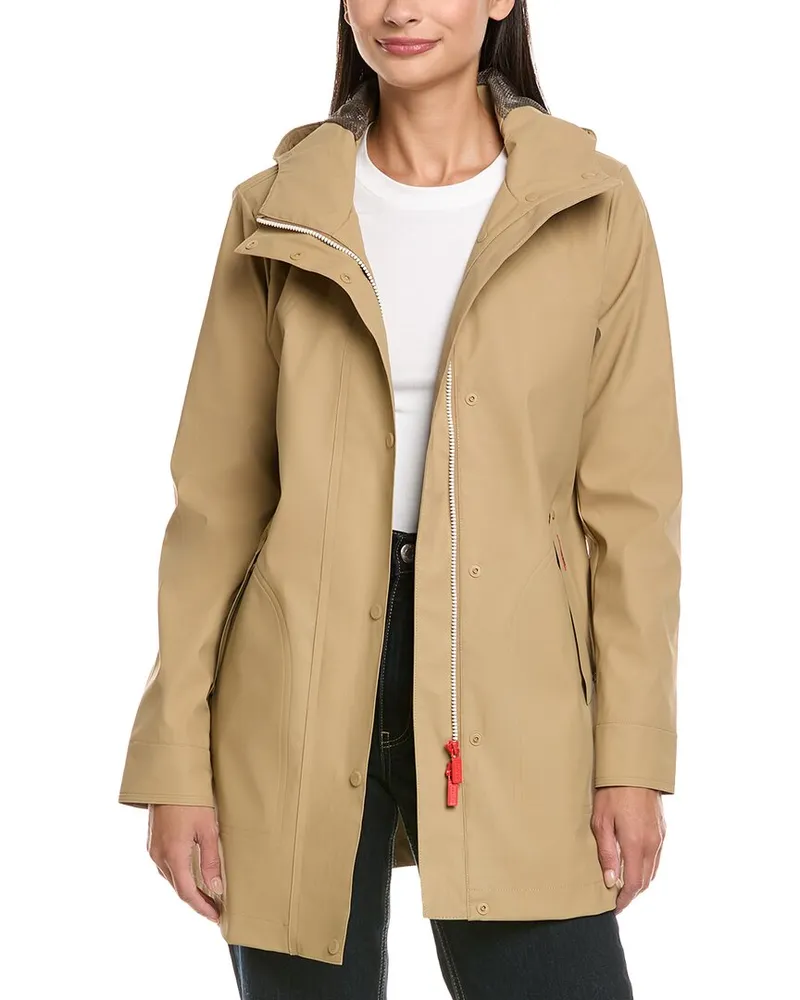 Hunter Acacia Rain Jacket Brown