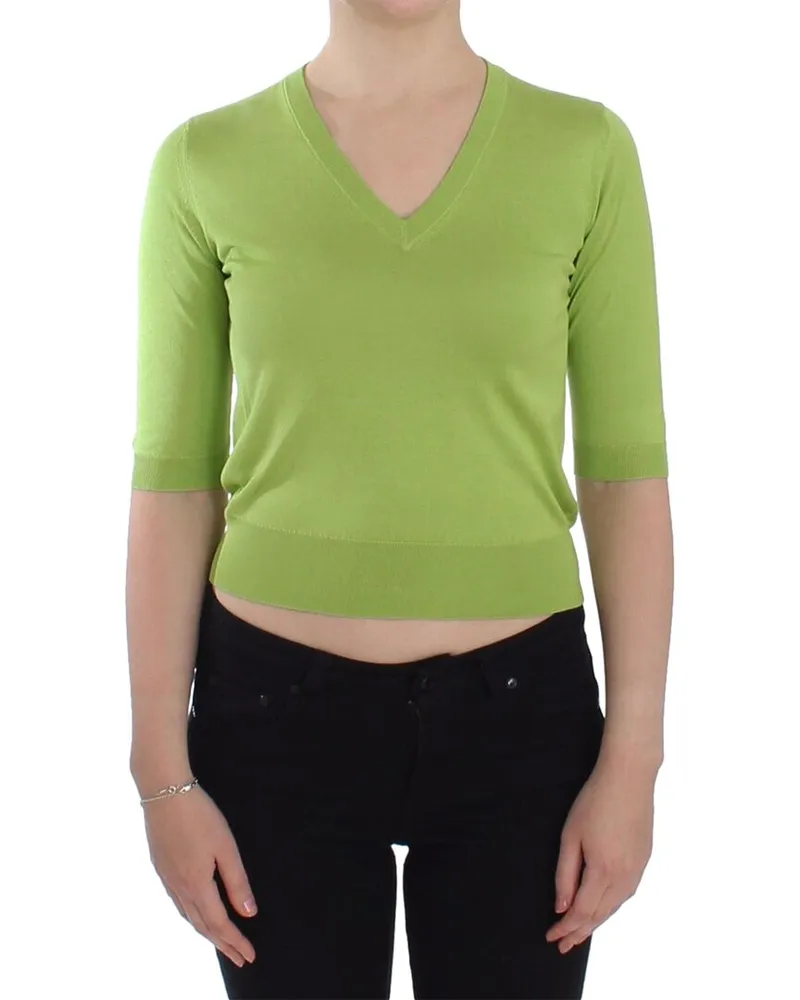 Dolce & Gabbana Wool Sweater Green