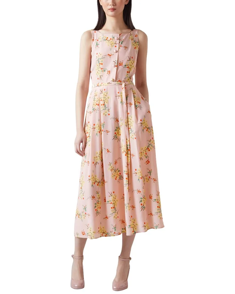 L.K.Bennett  L.K.Bennett Callie Silk Dress Nocolor