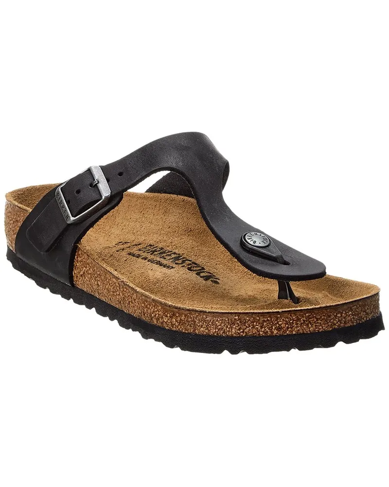 Birkenstock Gizeh Birko-Flor Sandal Black