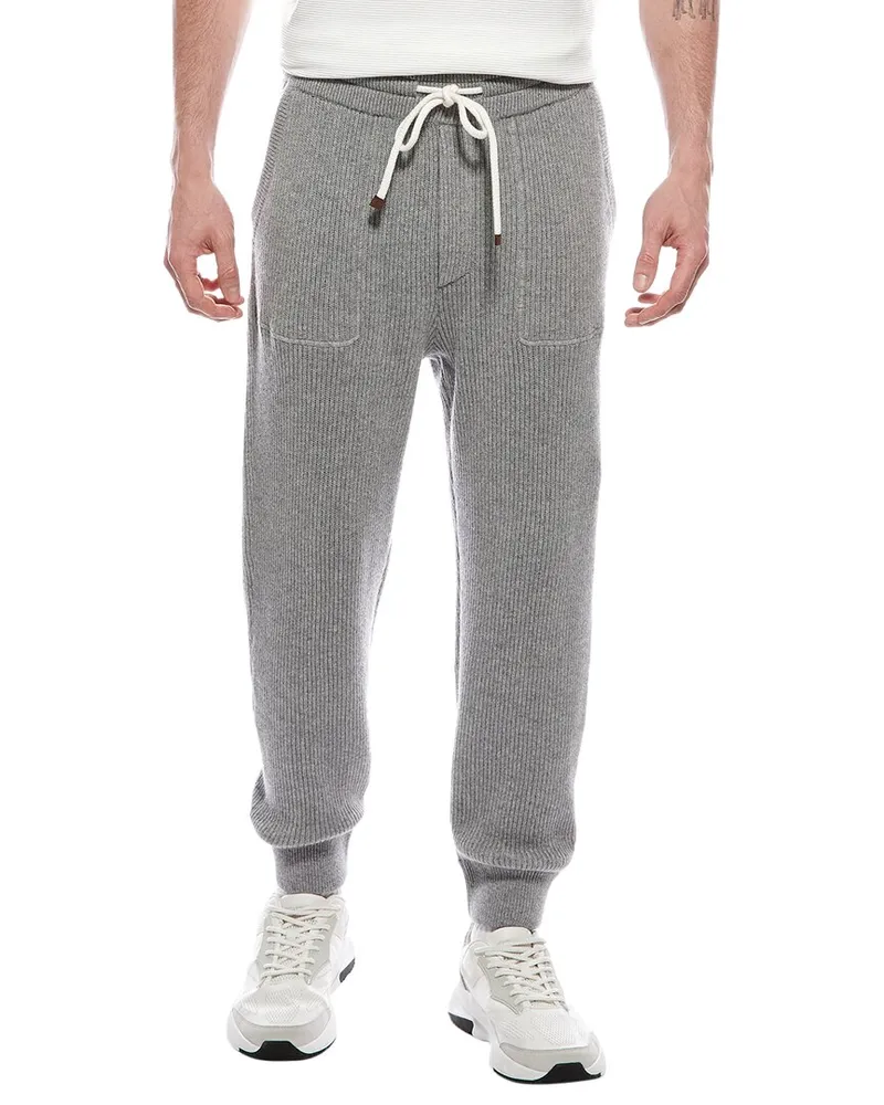Brunello Cucinelli Cashmere Pant Nocolor