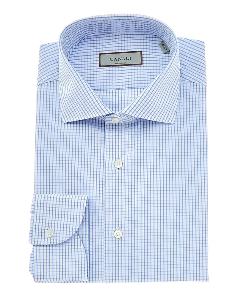 Canali Dress Shirt Blue