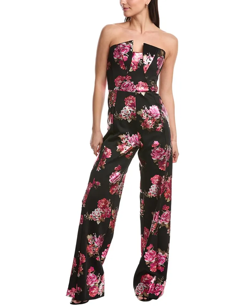 Black Halo Lena Jumpsuit Black