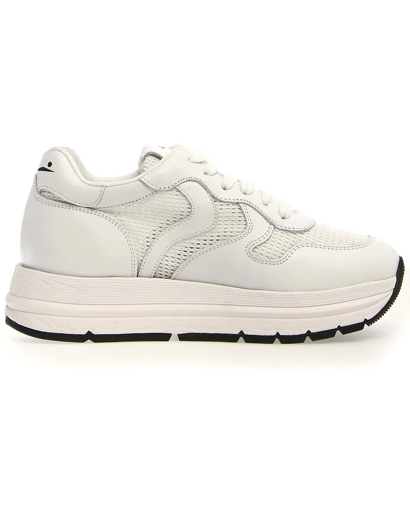 Voile Blanche Maran Mesh & Leather Sneaker White