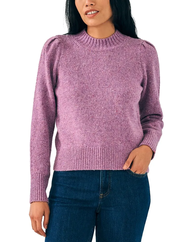 Faherty Boone Wool & Alpaca-Blend Sweater Nocolor