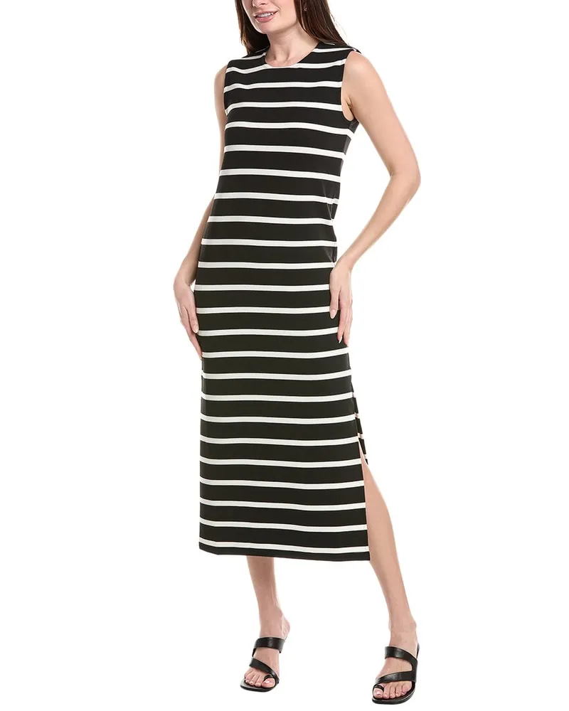 Rag & Bone Colette Striped Maxi Dress Black