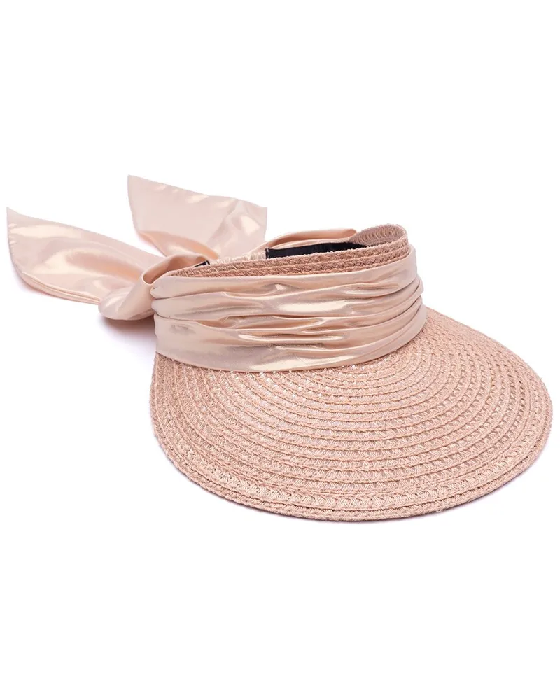 Eugenia Kim Ricky Packable Straw Hat Brown