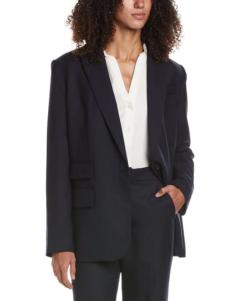 A.L.C. Mavis Wool-Blend Jacket Navy