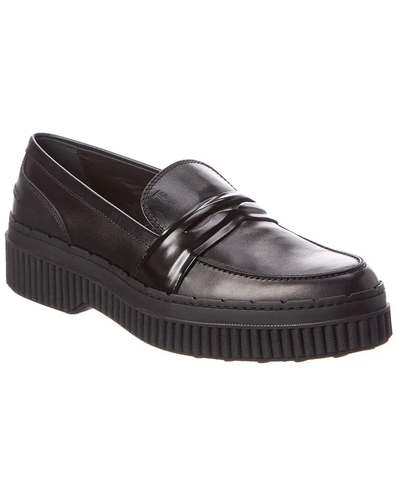 TOD'S TOD’s Leather Loafer Black