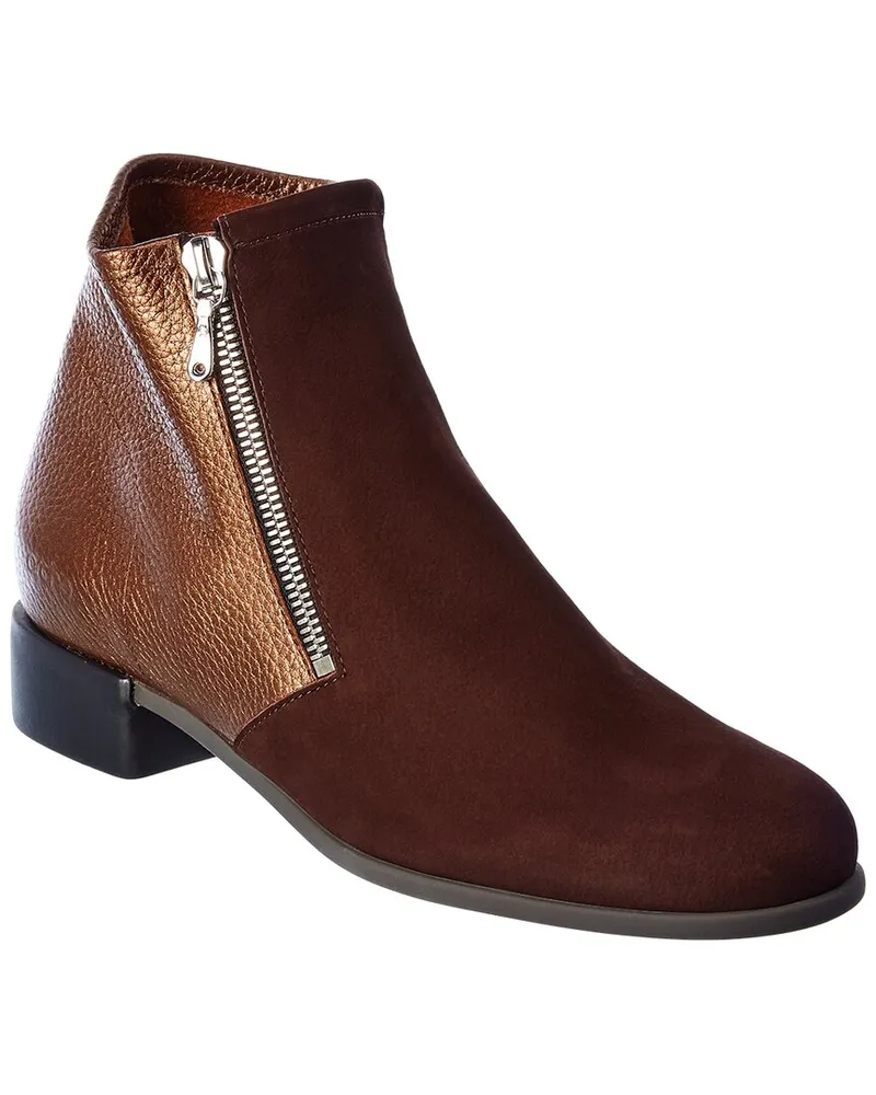 Arche Twit Suede & Leather Bootie Brown