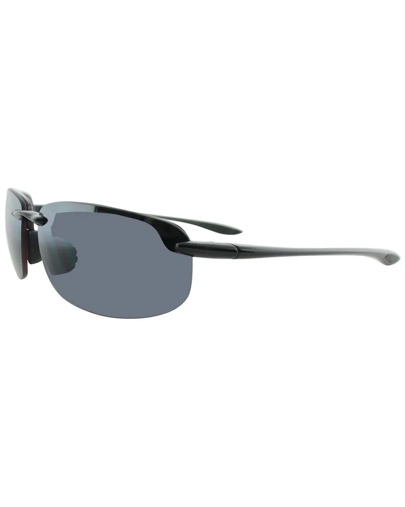 Maui Jim Men's MJ0407SA 64mm Polarized Sunglasses Black
