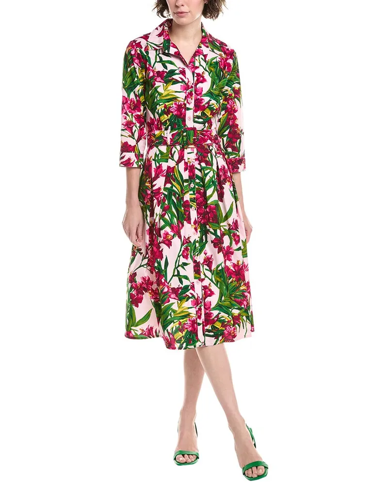Samantha Sung Audrey #1 Shirtdress Pink
