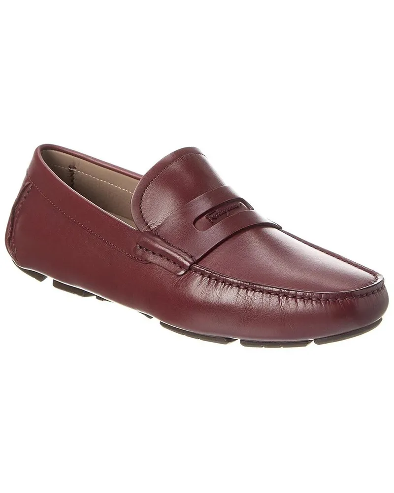 Ferragamo Leather Loafer Brown
