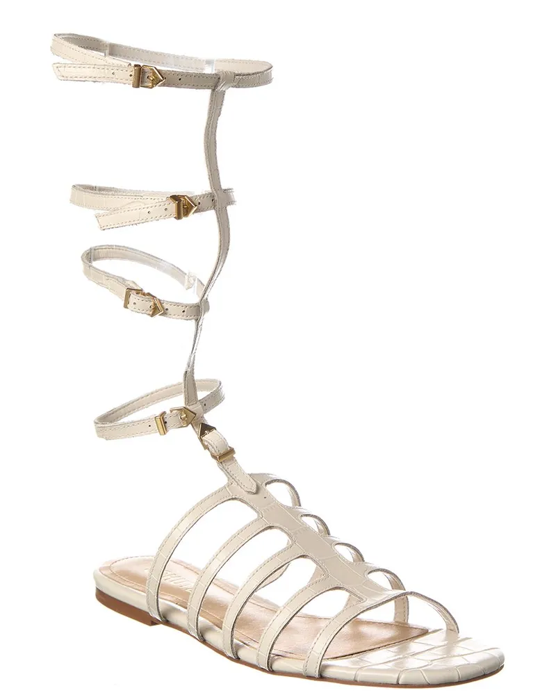 Schutz Hayden Leather Sandal Nocolor