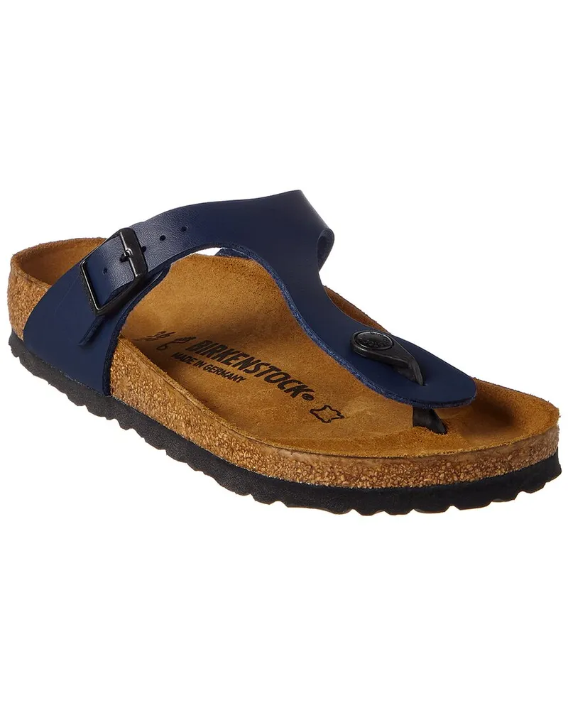 Birkenstock Women's Gizeh Birko-Flor Sandal Blue