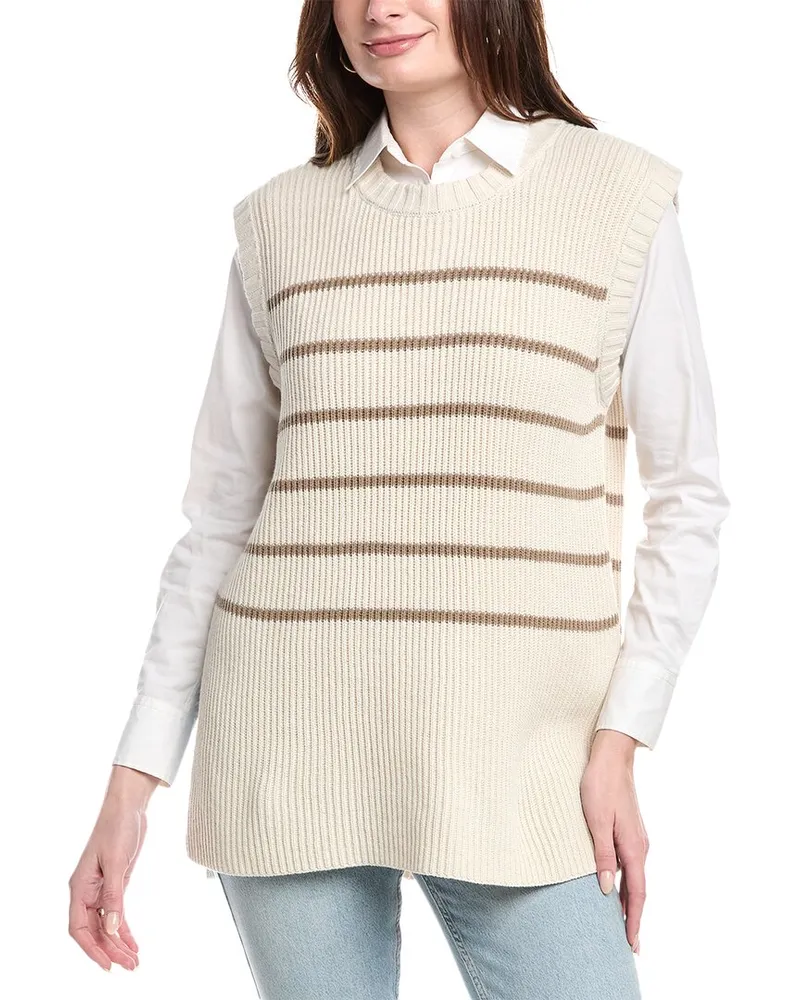 Splendid Sweater Vest White