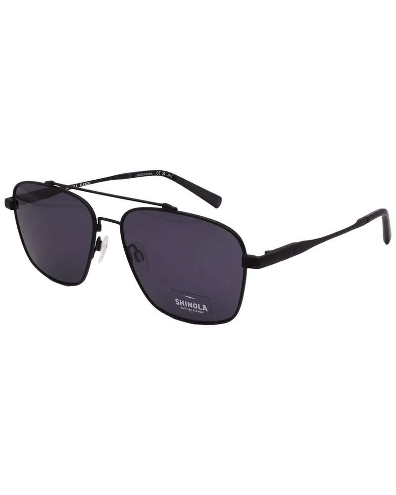 SHINOLA Unisex SH2100S 57mm Sunglasses Black