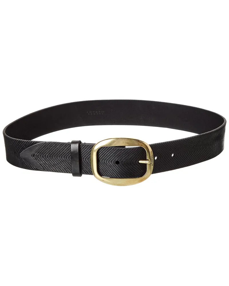Isabel Marant Leather Belt Black