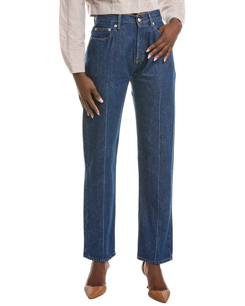 Officine Generale Officine Generale Naomi Washed Blue Jean Blue