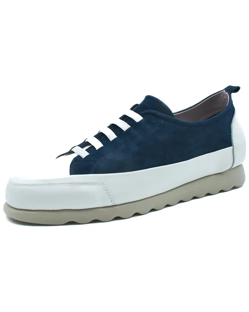 The FLEXX Lena Leather & Suede Sneaker White