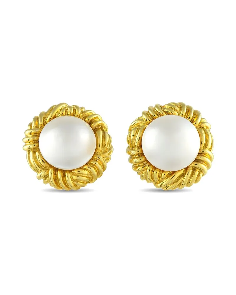 Tiffany & Co. 18K Pearl Clip-On Earring (Authentic Pre-Loved Nocolor