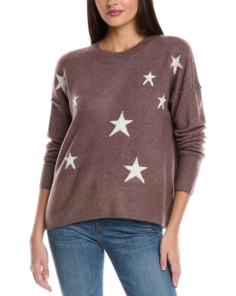 Vince Camuto Crewneck Sweater Purple