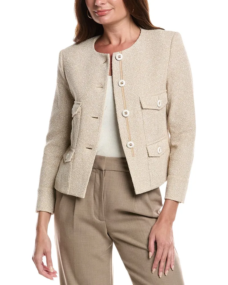 ST. JOHN Lightweight Jacket Beige