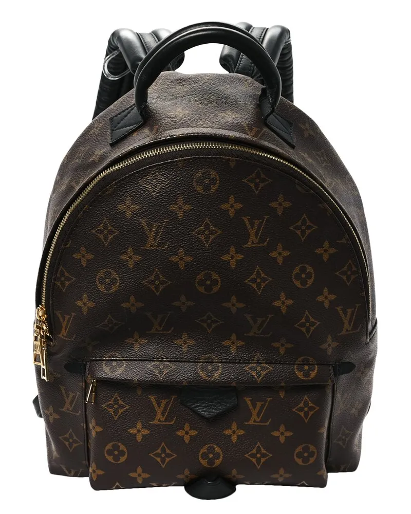 Louis Vuitton Brown Monogram Coated Canvas Palm Springs Backpack PM (Authentic  Pre-Loved Nocolor
