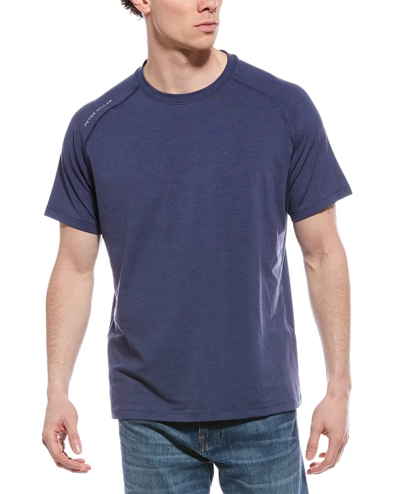 Peter Millar Aurora Performance T-Shirt Blue