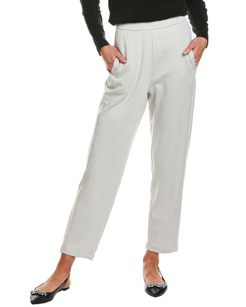 Eileen Fisher Petite Slouch Ankle Pant Nocolor