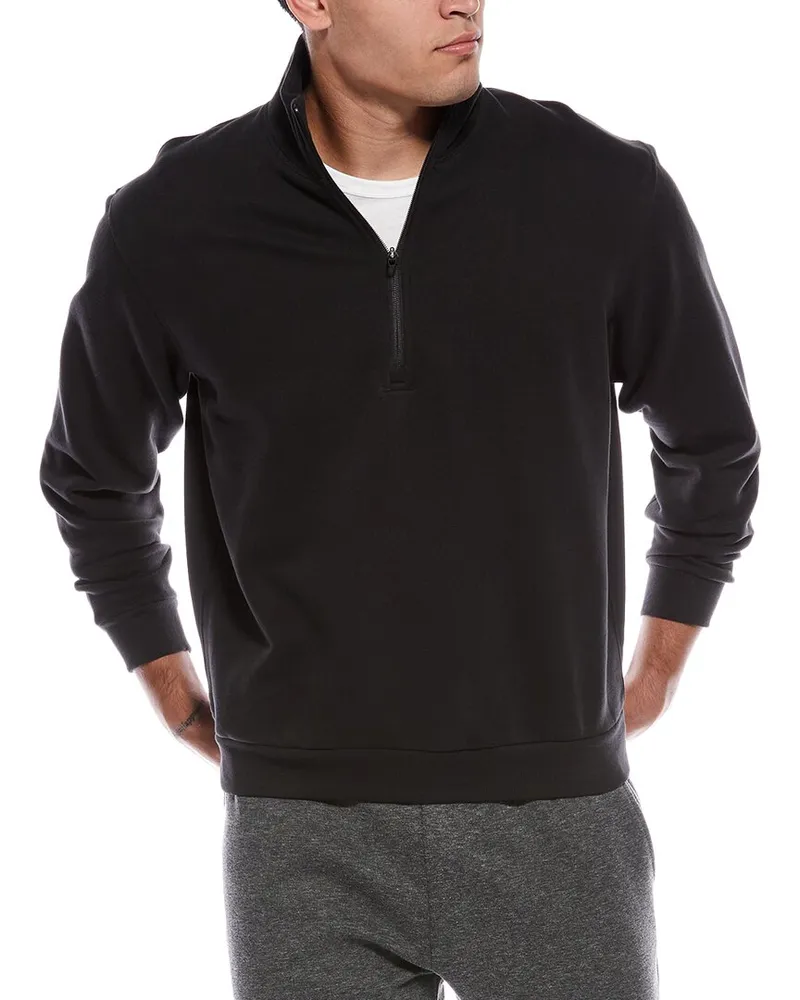 LULULEMON Steady State 1/2-Zip Hoodie Black